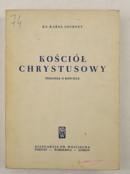 Journet Karol - Kościół Chrystusowy
