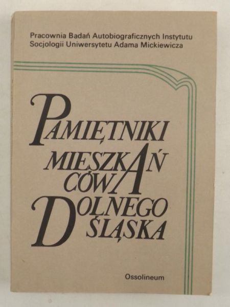 Pamiętniki mieszkańców Dolnego Śląska