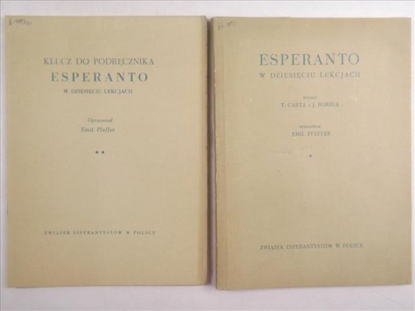 Esperanto w dziesięciu lekcjach, cz. I-II