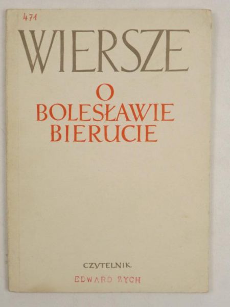 Wiersze o Bolesławie Berucie