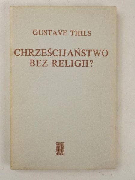 Chrześcijaństwo bez religii?