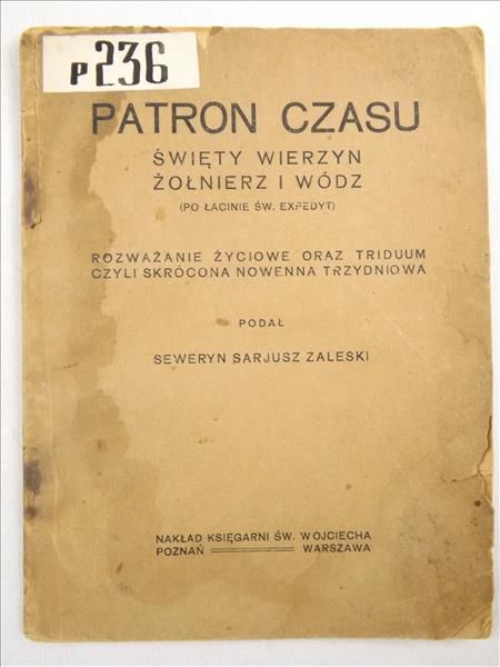 Patron czasu. Święty Wierzyn żołnierz i wódz, 1921 r.