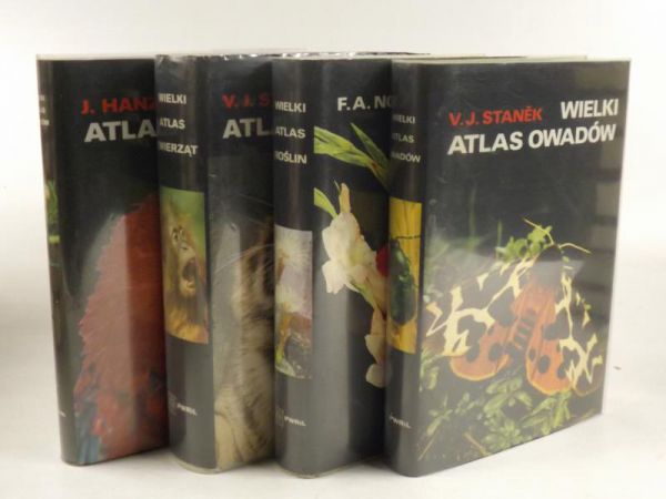 Stanek V., Novak F.A.,   - Wielki Atlas Roślin / Owadów / Ptaków / Zwierząt