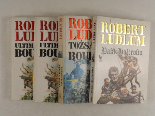 Ludlum Robert - Tożsamość Bourne'a / Ultimatum Bourne'a, Tom I - II / Pakt Holcrofta