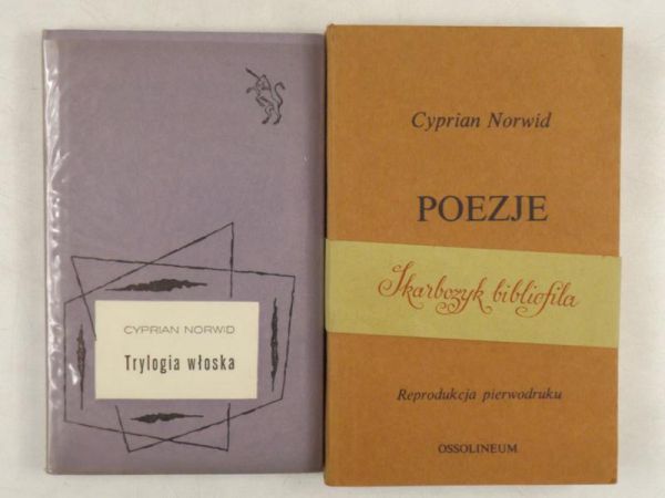 Trylogia włoska / Poezje. Reprodukcja pierwodruku