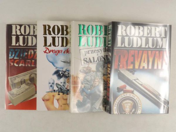Ludlum Robert - Przesyłka z Salonik / Droga do Gandolfo / Dziedzictwo Scarlattich / Trevayne
