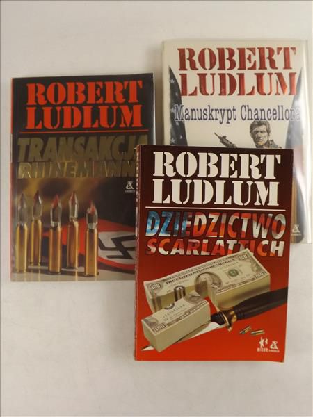 Ludlum Robert - Transakcja Rhinemanna / Dziedzictwo Scarlattich / Manuskrypt Chancellora