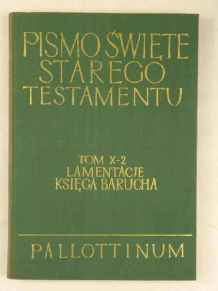 Lamentacje Księga Barucha Tom X-2