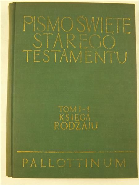 Księga Rodzaju, Tom I-1