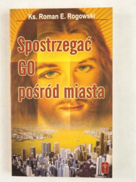 Spostrzegać Go pośród miasta