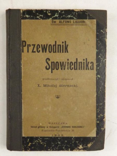 Przewodnik spowiednika, 1905 r.