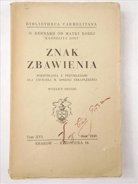 od   - Znak Zbawienia, 1940 r.