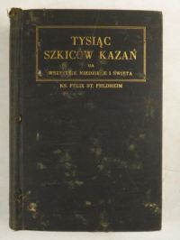 Tysiąc szkiców kazań, 1941 r.