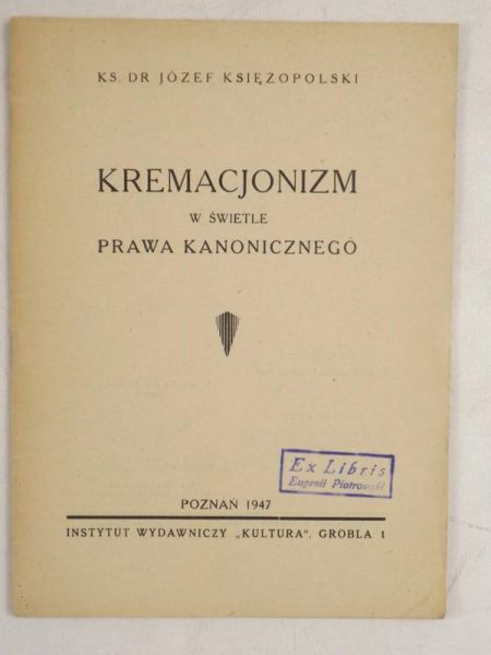 Kremacjonizm w świetle prawa kanonicznego, 1947 r.