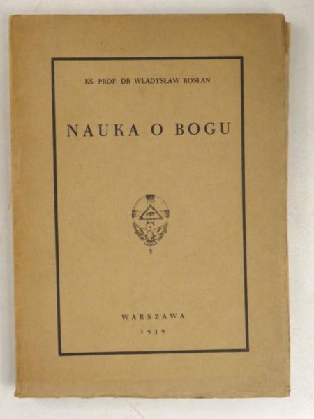 Nauka o Bogu,1939 r.