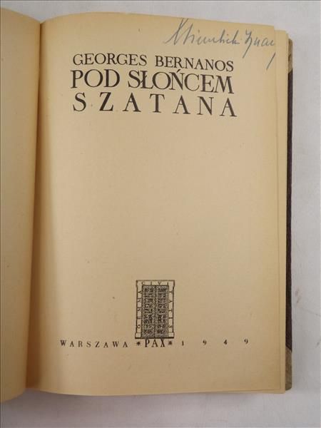Pod słońcem szatana, 1949 r.