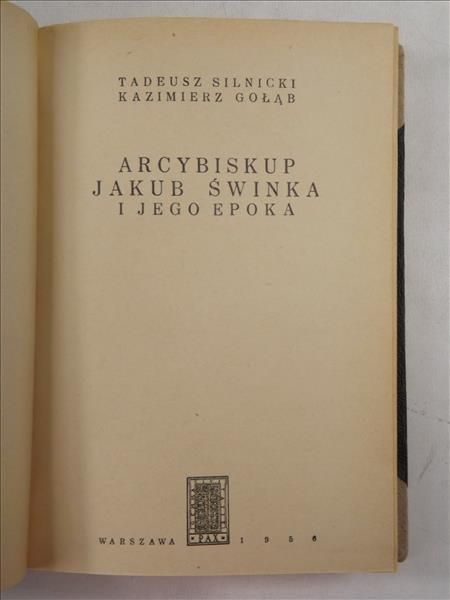 Arcybiskup Jakub Świnka i jego epoka