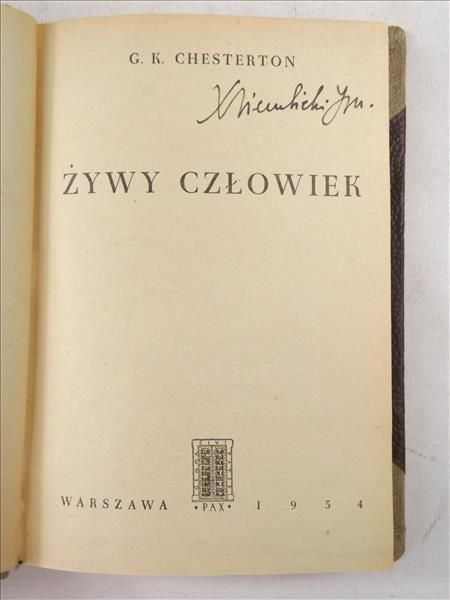 Żywy człowiek