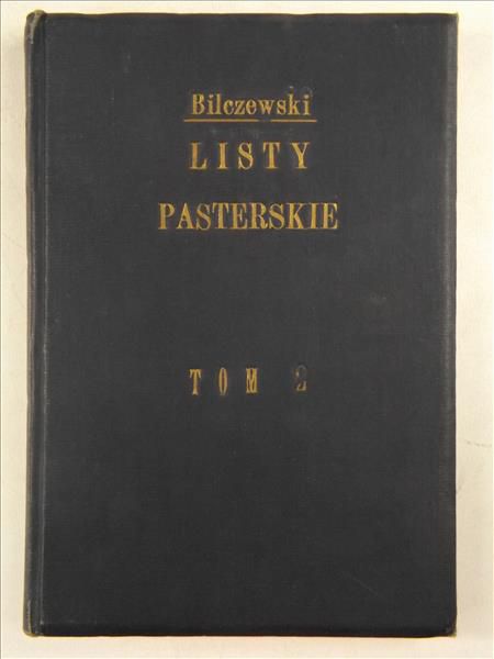 Bilczewski Józef - Listy Pasterskie, Tom II, 1922 r.