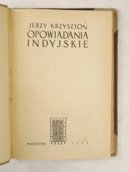Opowiadania Indyjskie