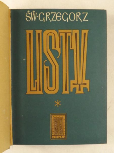 Listy, Tom I