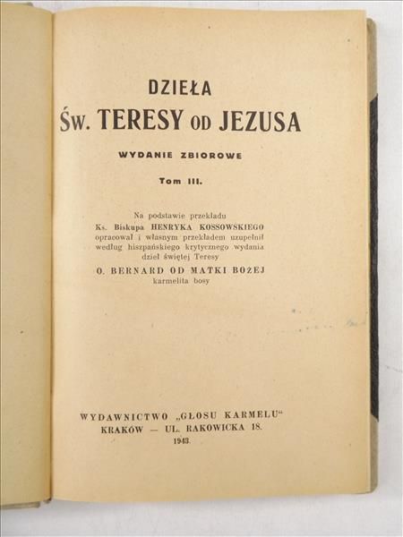Droga doskonałości 1943 r.