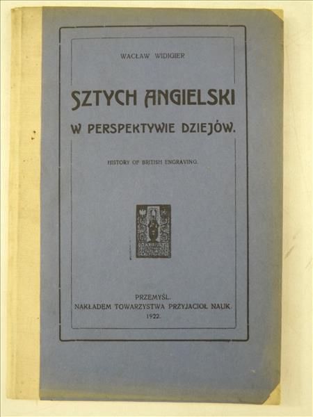 Sztych angielski w perspektywie dziejów, 1922 r.