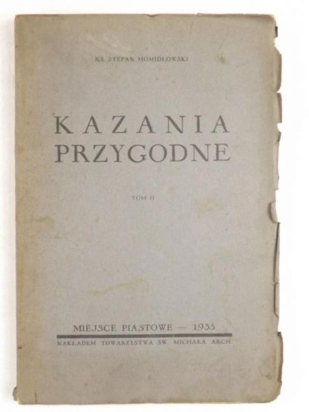 Kazania przygodne II, 1935 r.