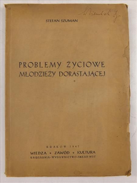 Problemy życiowe młodzieży dorastającej, 1947 r.