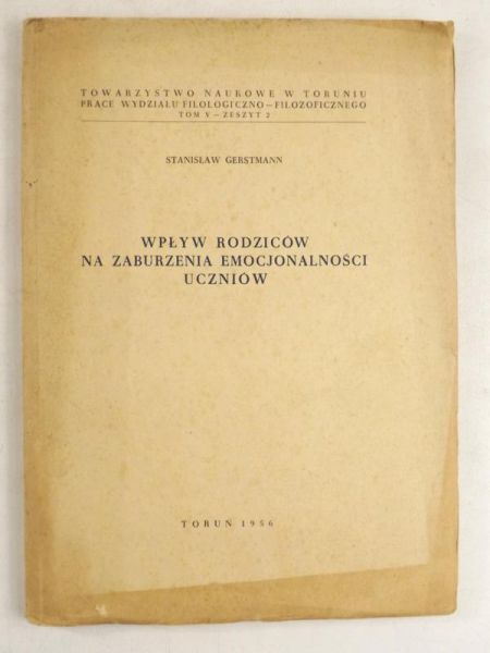Wpływ rodziców na zaburzenia emocjonalności uczniów