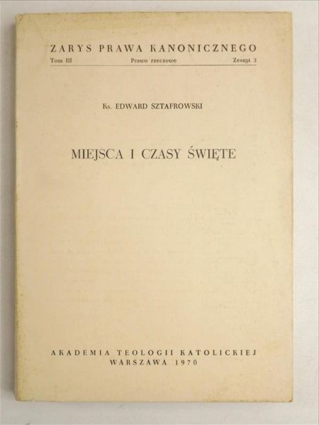 Miejsca i czasy święte