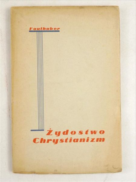 Żydostwo i chrystianizm, ok. 1936 r.