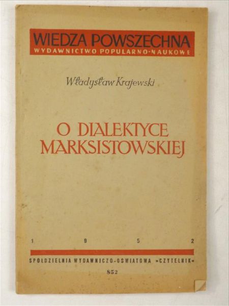 O dialektyce marksistowskiej