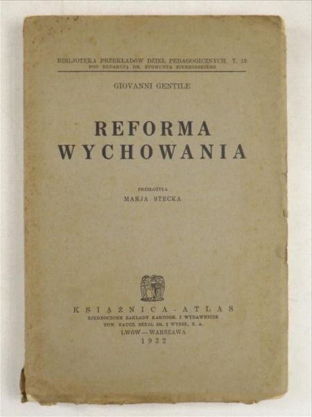 Reforma wychowania, 1932 r.
