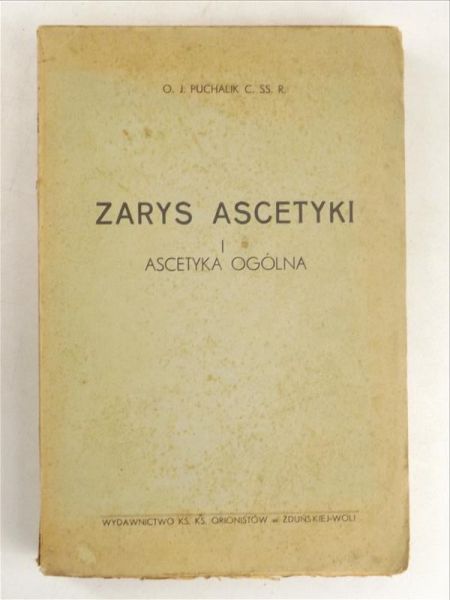 Zarys ascetyki i ascetyka ogólna, 1936 r.