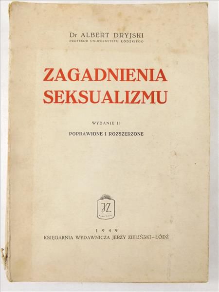 agadnienia seksualizmu, 1949 r.