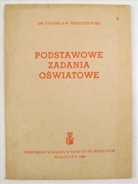 Podstawowe zadania oświatowe, 1948 r.