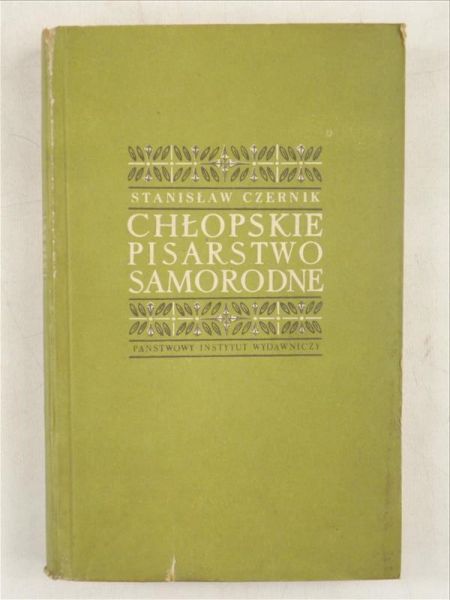 Chłopskie pisarstwo samorodne