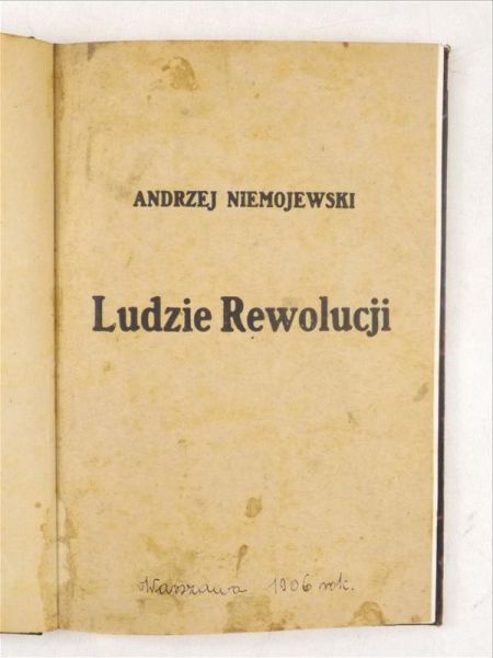Ludzie Rewolucji, 1906 r.