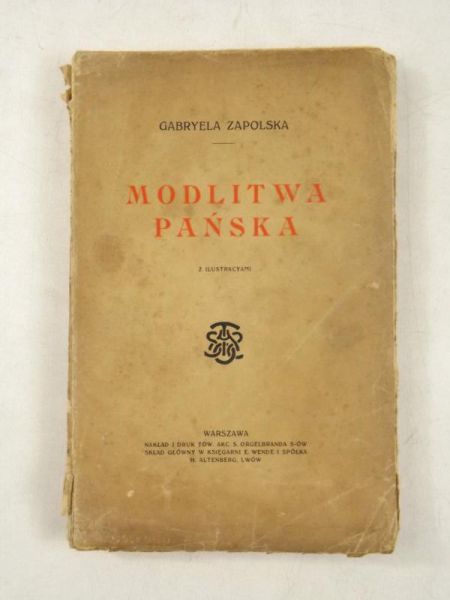 Modlitwa pańska, 1913 r.