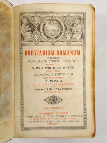 Breviarium Romanum, 1916 r.