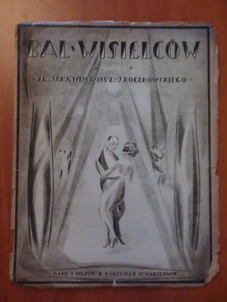 Bal wisielców (nuty, 1919 r.)