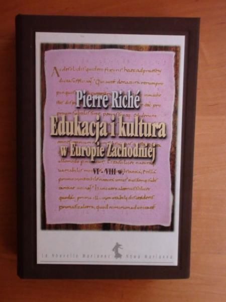 Edukacja i kultura w Europie Zachodniej VI-VIII w.
