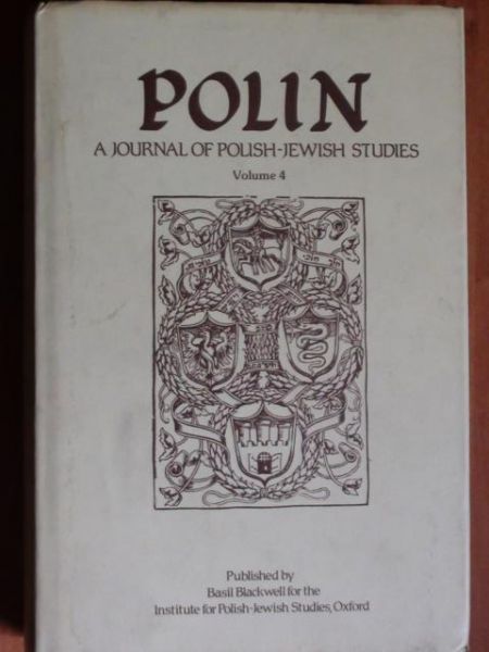 A Journal of Polish-Jewish Studies Vol 4