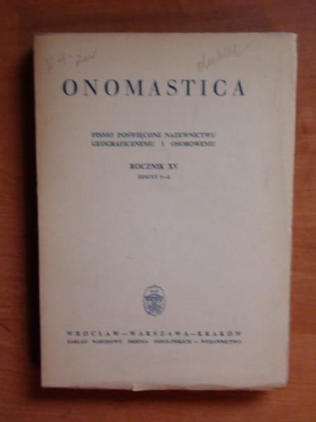 Onomastica