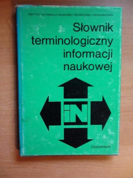 Słownik terminologiczny informacji naukowej