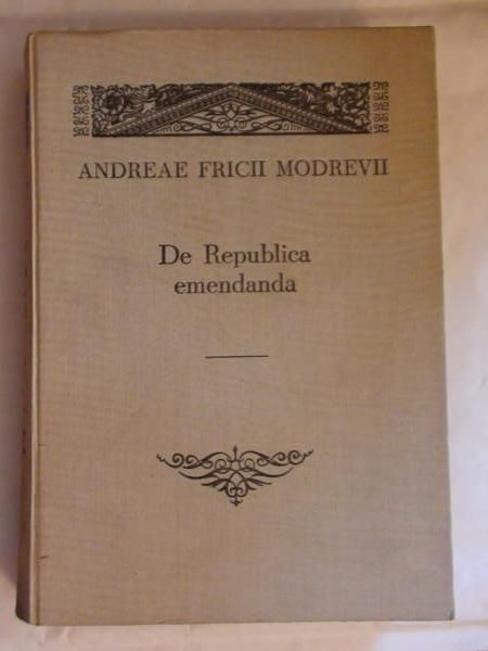 De Republica emendanda