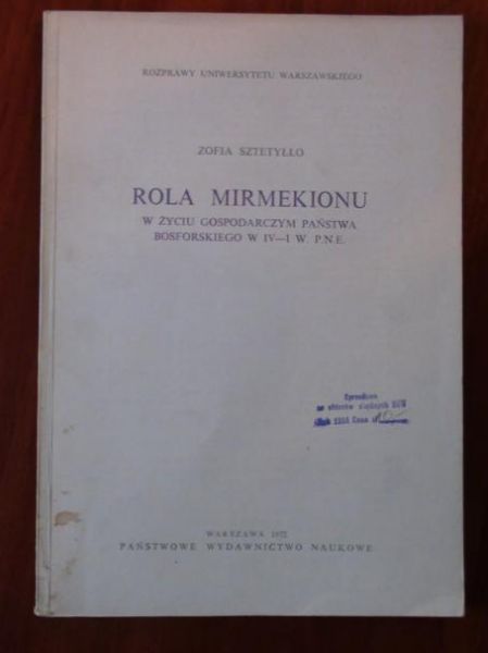 Rola Mirmekionu