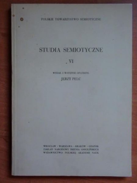 Studia semiotyczne, t.VI