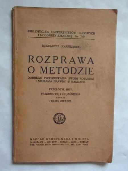Rozprawa o metodzie